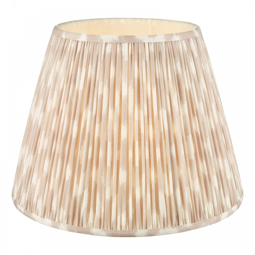 Ikat Taupe 400mm Cotton Empire Shade