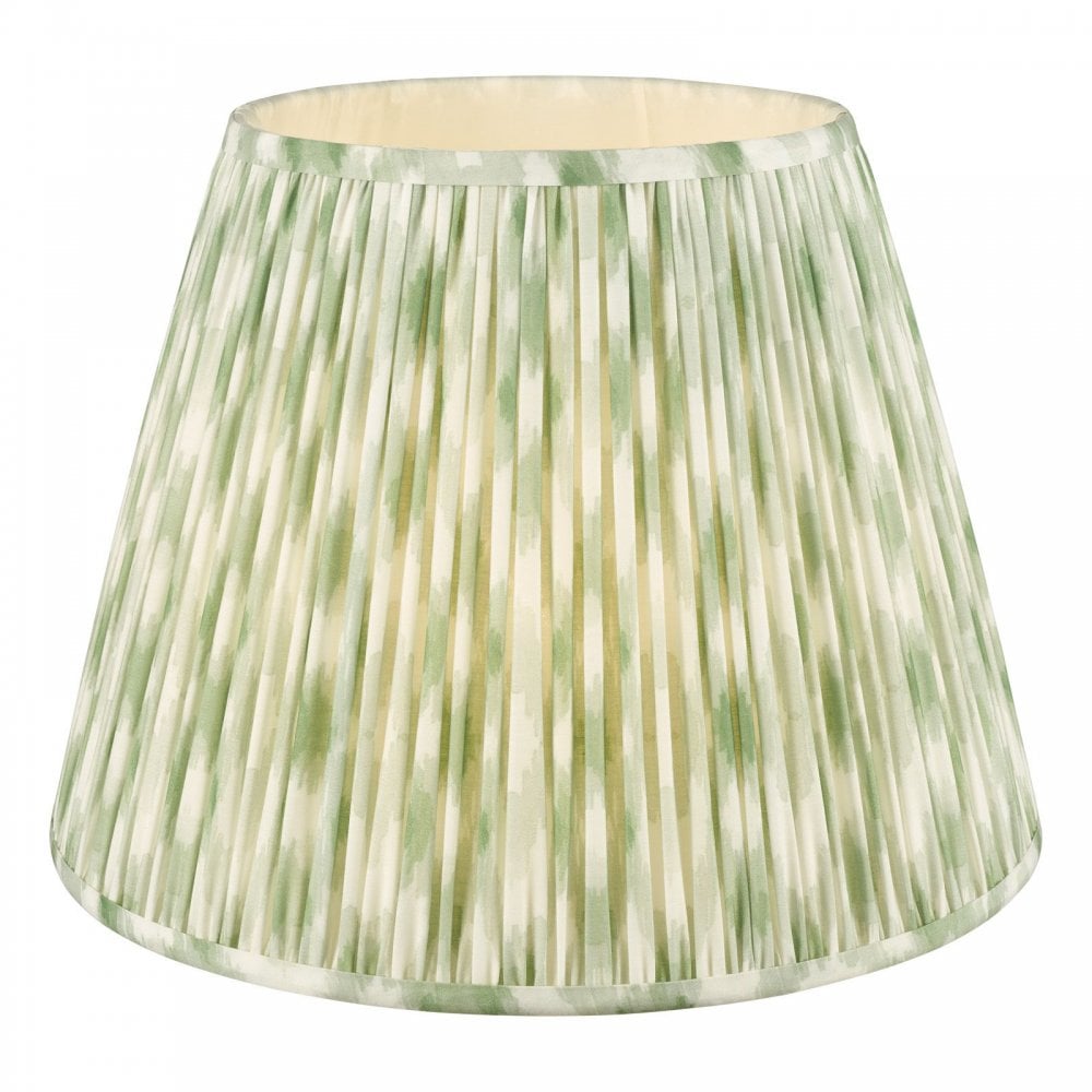 Ikat Green 400mm Cotton Empire Shade