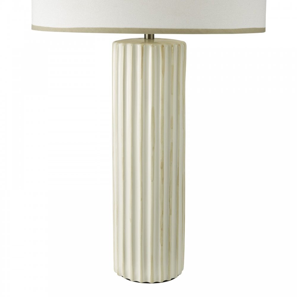 Idella Taupe Table Lamp C/W Shade