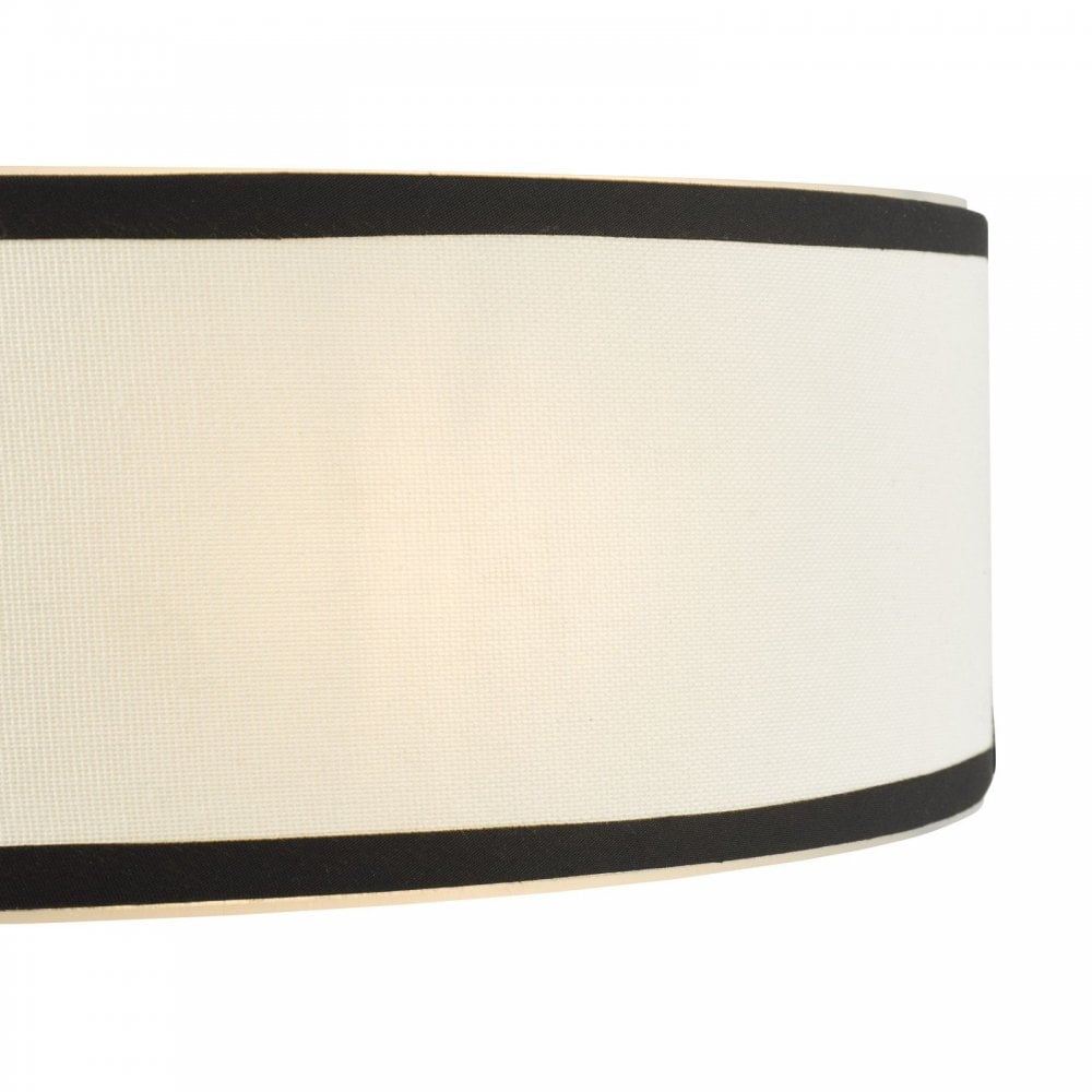 Jemima White & Black Wall Light