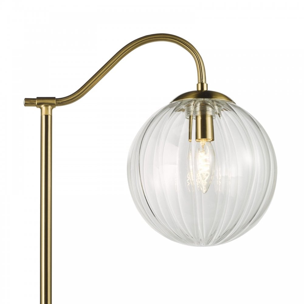 Jocelyn Brass Floor Lamp