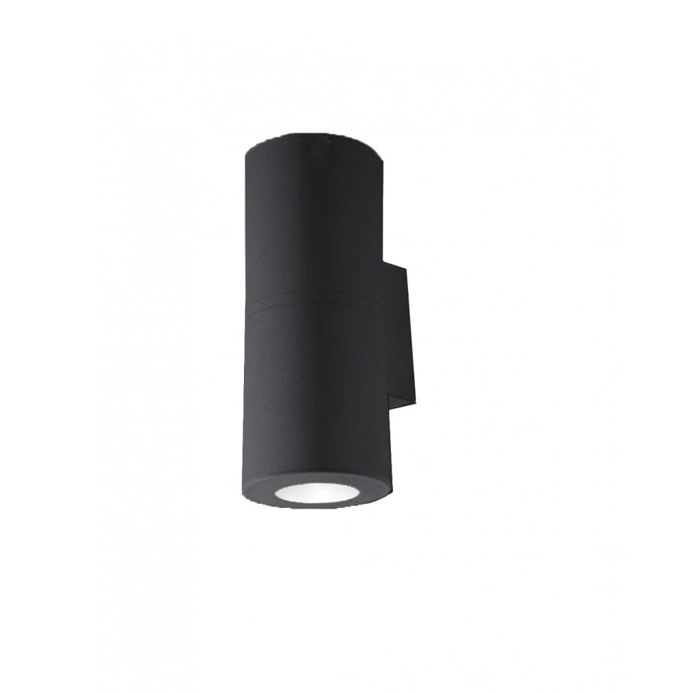 Franca 90 Black Up and Down 7W Wall Light