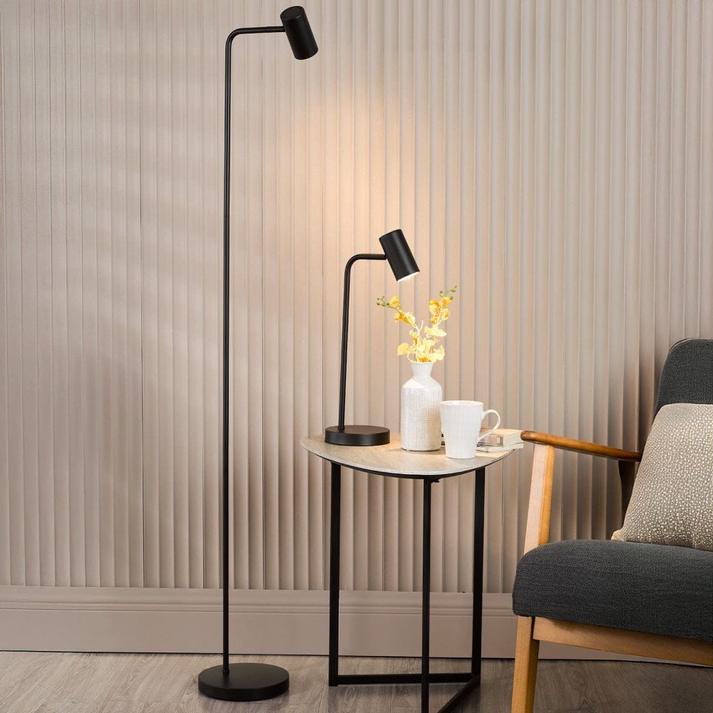 Thierry Matt Black Desk Lamp