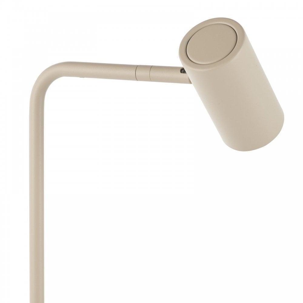 Thierry Matt Taupe Floor Lamp