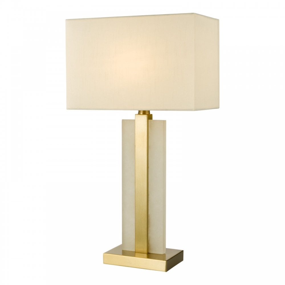 Tokori Gold Table Lamp C/W Shade