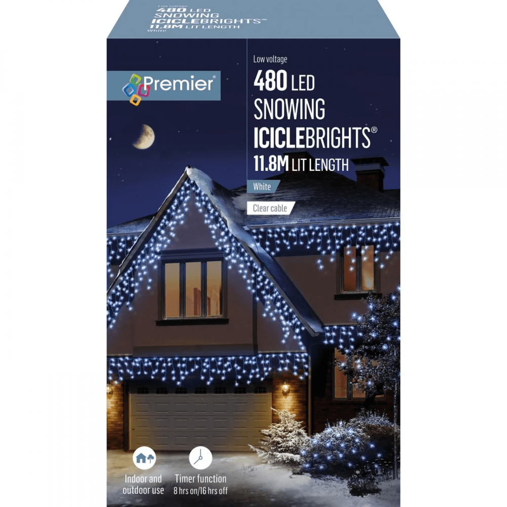 Snowing Icicles 480 LED
