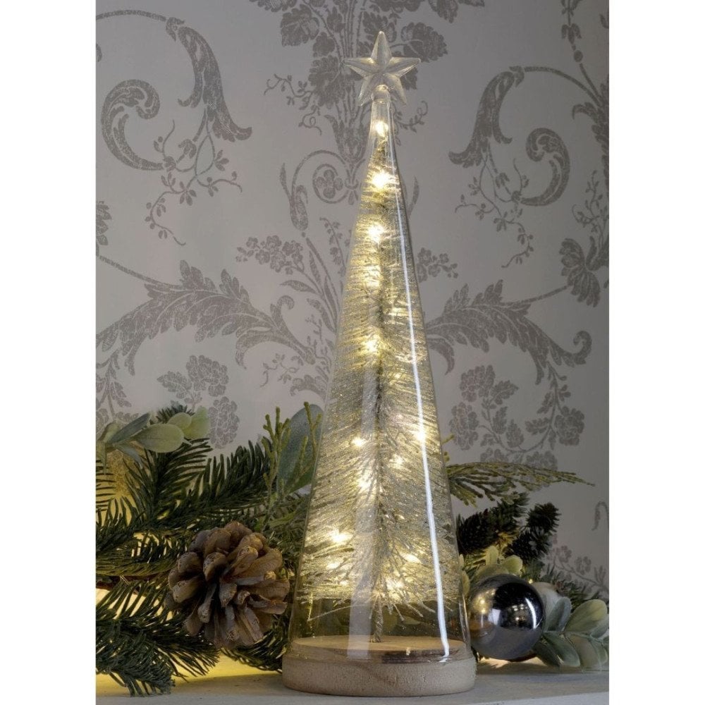 Crystal Light Up Christmas Tree