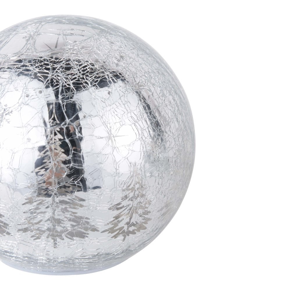 Set of 3 Glass Christmas Ornaments