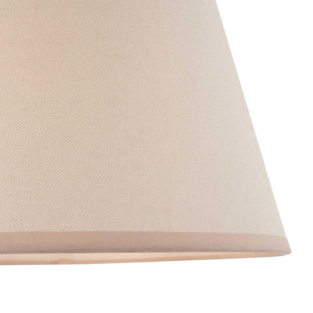 Ivy Tapered Almond White 400mm Shade