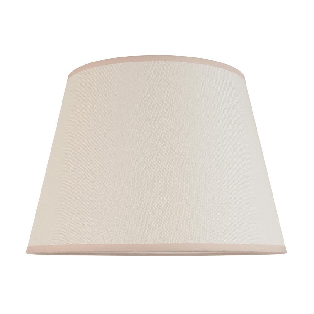 Ivy Tapered Almond White 400mm Shade