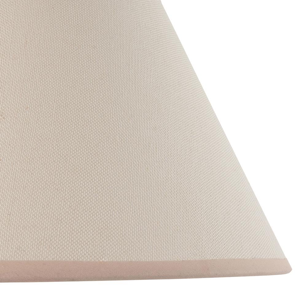Ivy Tapered Almond White 300mm Shade