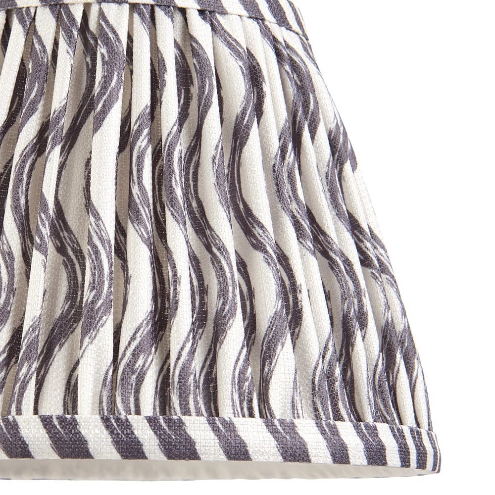 Ripple 200mm Pearl Grey Tapered Shade