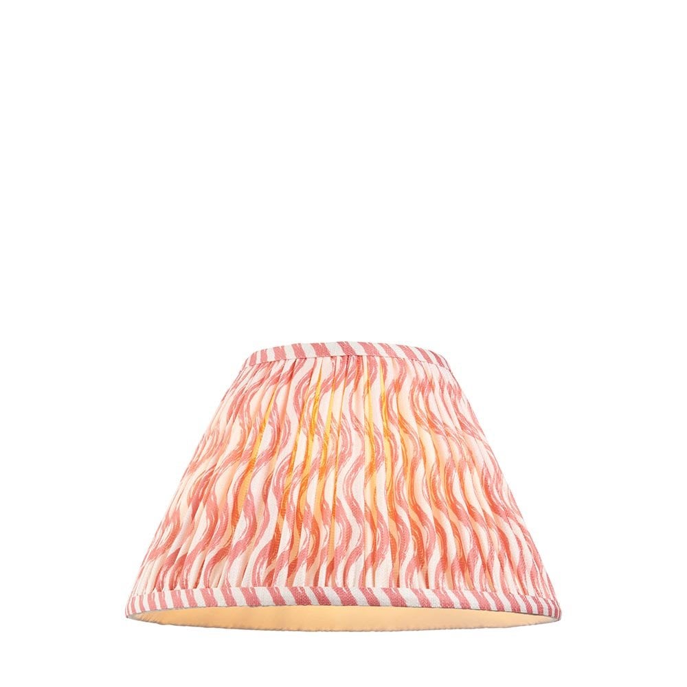 Ripple 300mm Coral Pink Tapered Shade