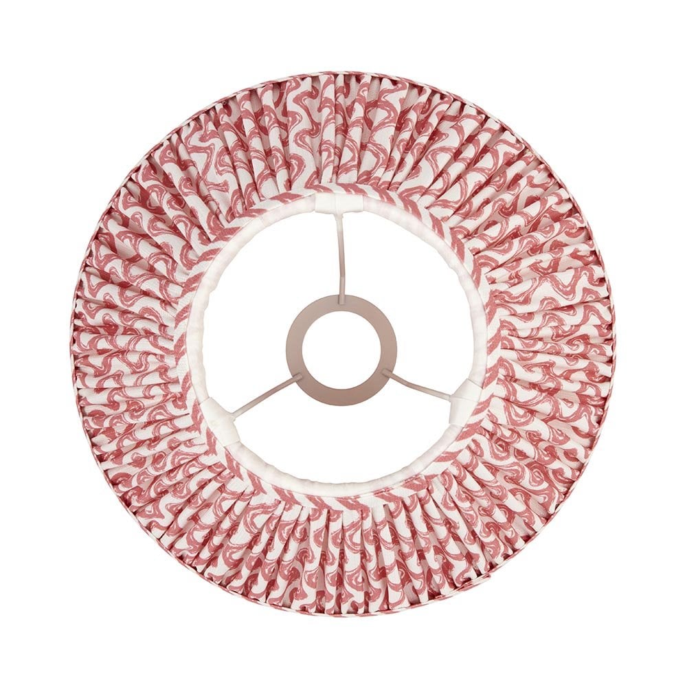 Ripple 300mm Coral Pink Tapered Shade