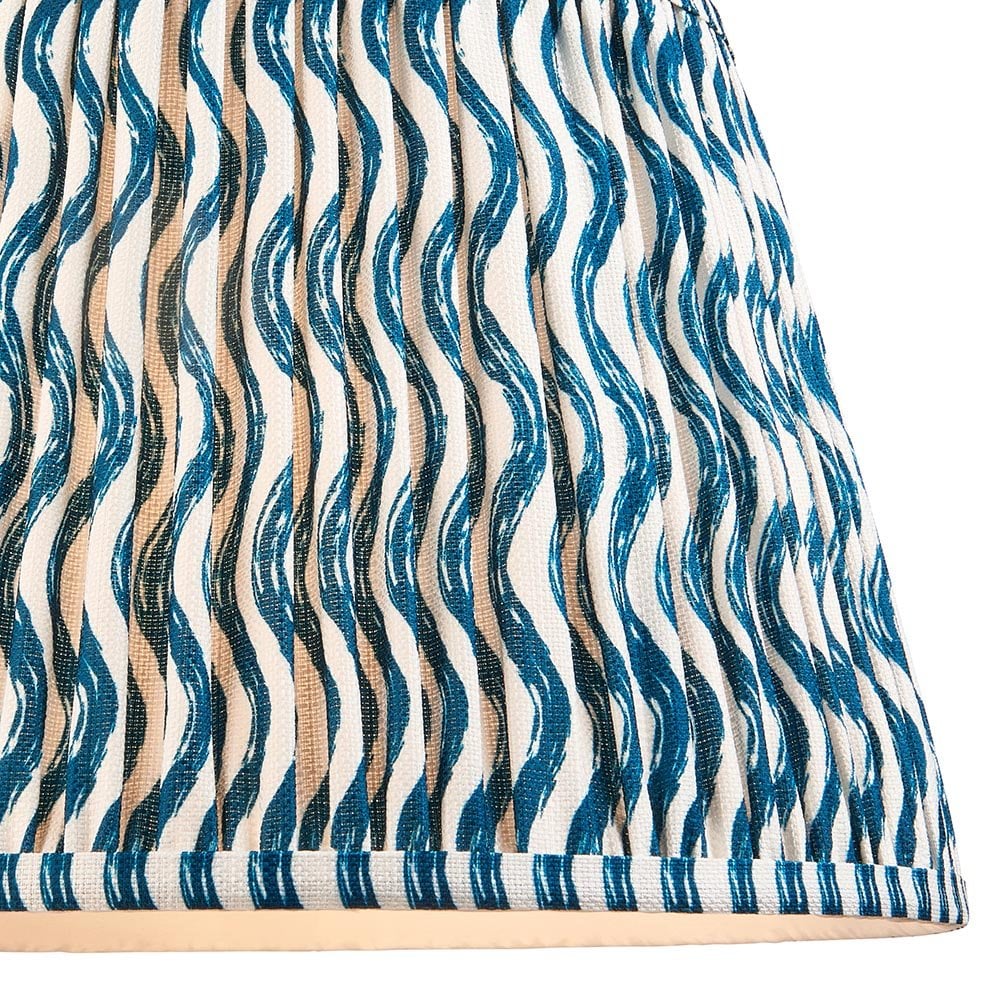 Ripple 350mm Marlin Blue Tapered Shade