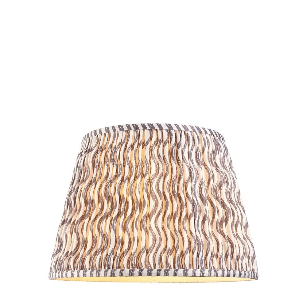Ripple 400mm Pearl Grey Tapered Shade