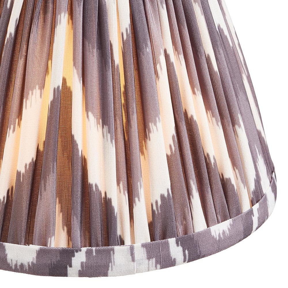 Zigzag 160mm Pearl Grey Tapered Shade