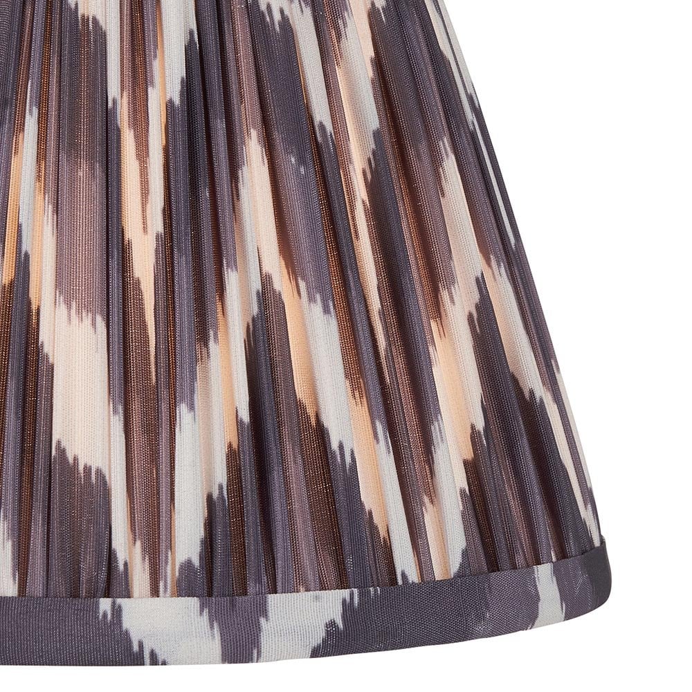 Zigzag 200mm Pearl Grey Tapered Shade