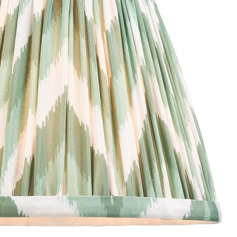 Zigzag 200mm Cotswold Green Tapered Shade
