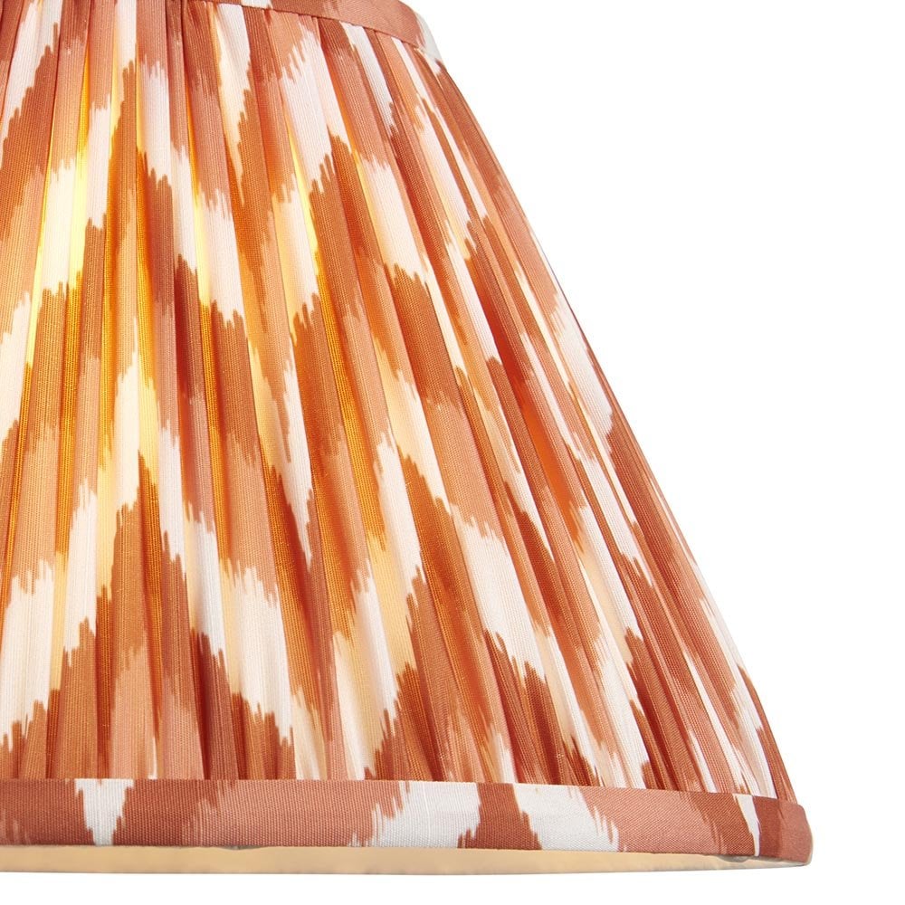 Zigzag 300mm Apricot Tapered Shade
