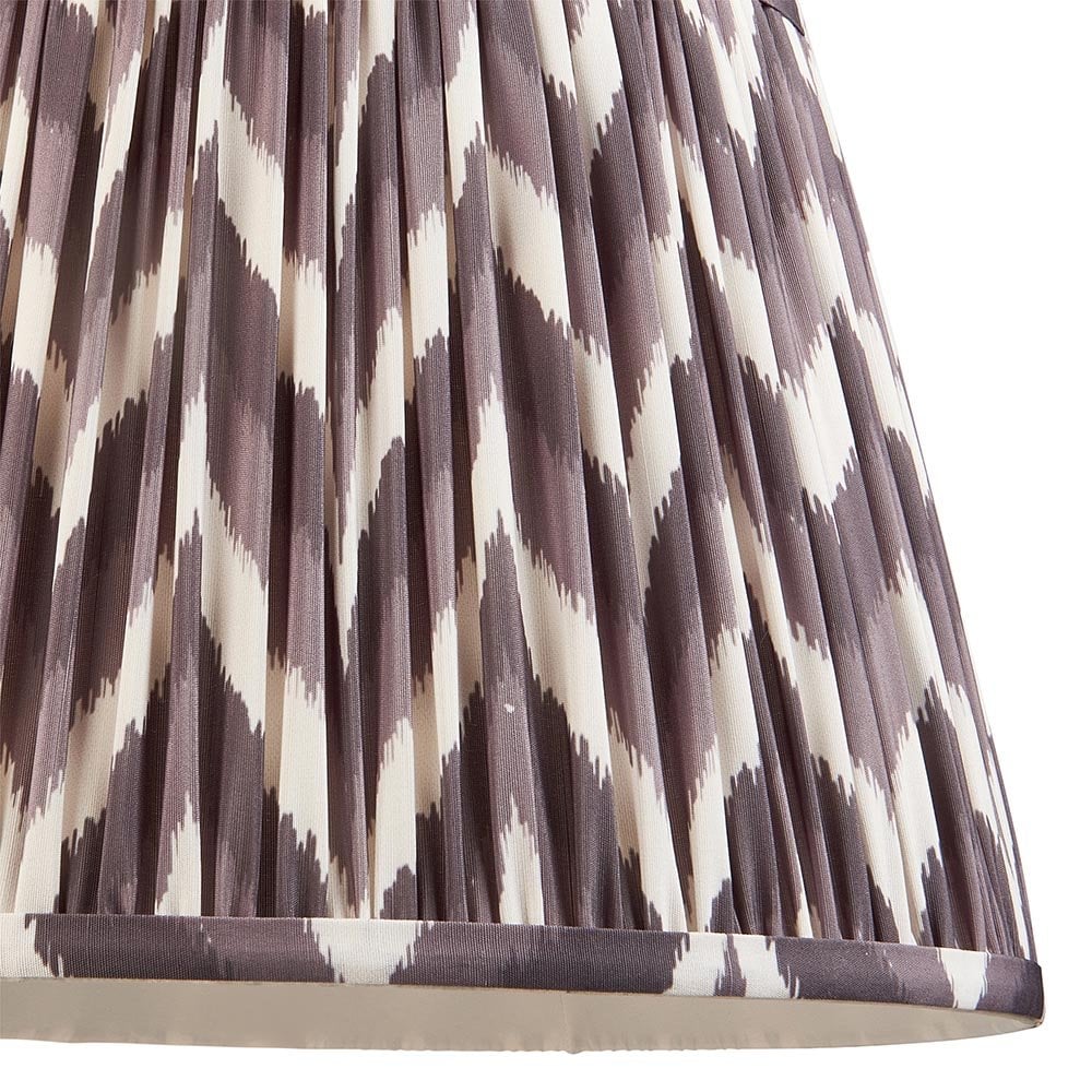 Zigzag 350mm Pearl Grey Tapered Shade