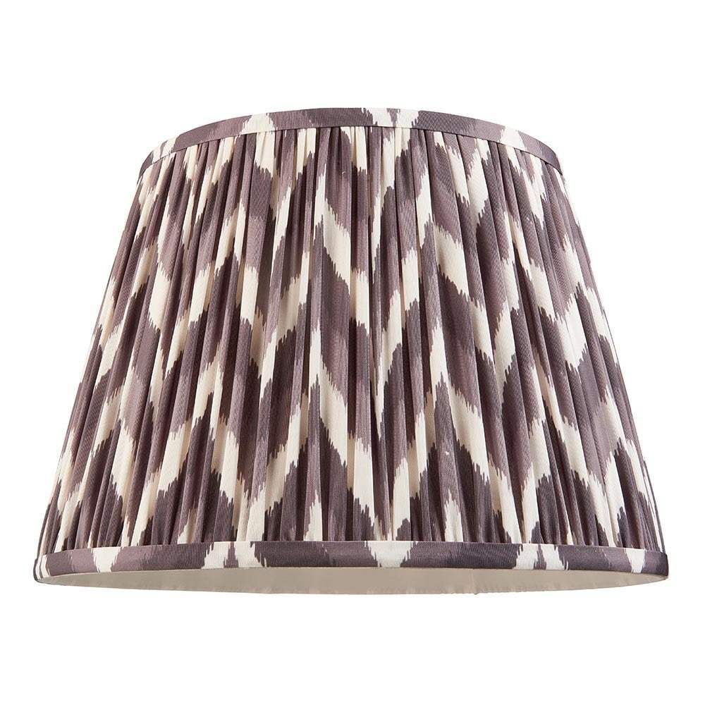 Zigzag 350mm Pearl Grey Tapered Shade