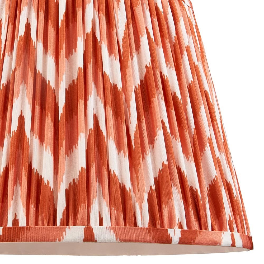 Zigzag 350mm Apricot Tapered Shade