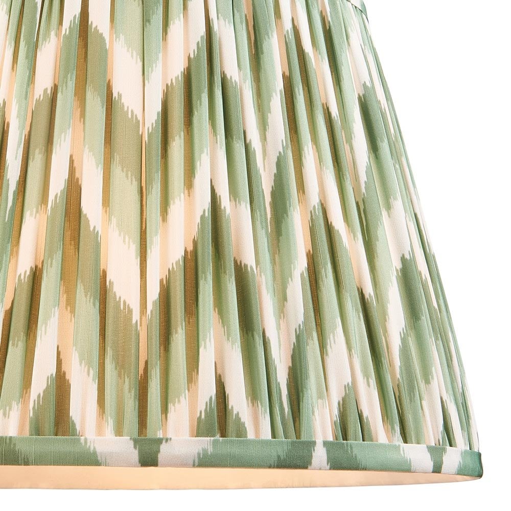 Zigzag 350mm Cotswold Green Tapered Shade