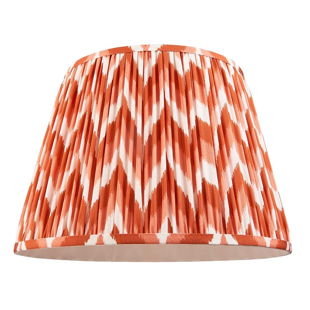 Zigzag 400mm Apricot Tapered Shade