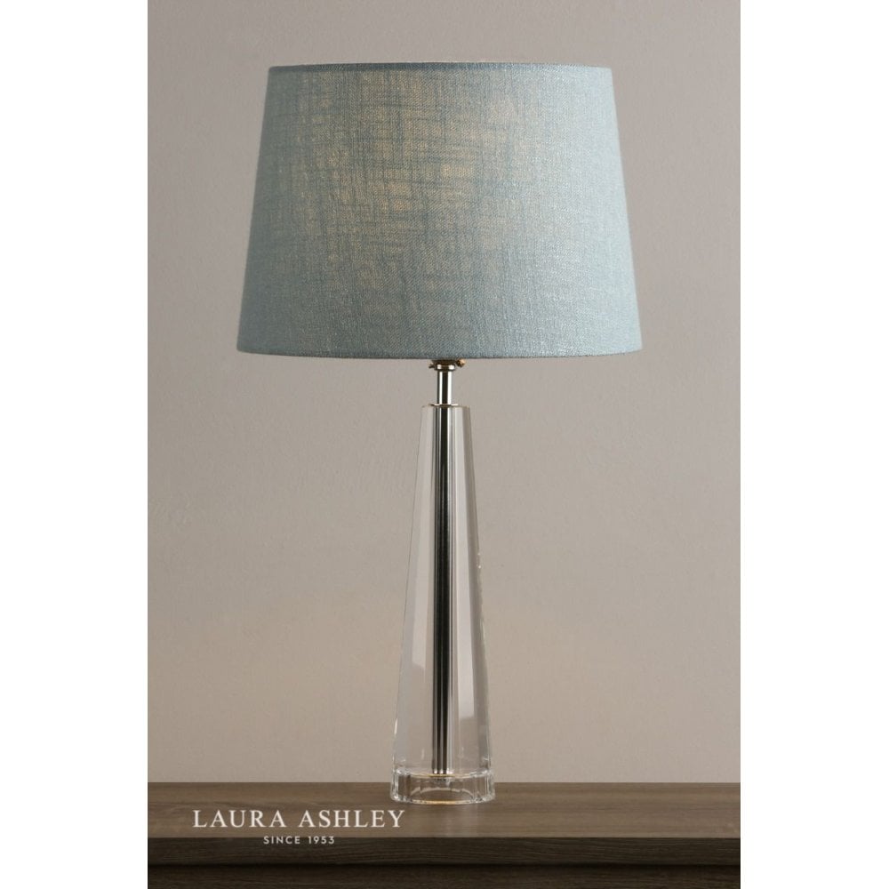 Blake Small Cut Glass Crystal Obelisk Table Lamp Base