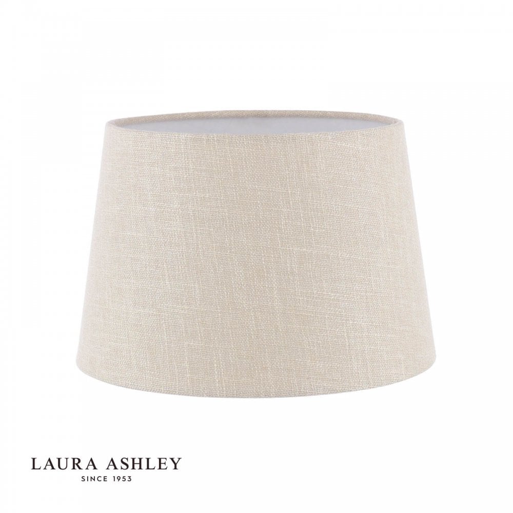 Bacall 10 Inch/250mm Empire Shade in Natural Linen