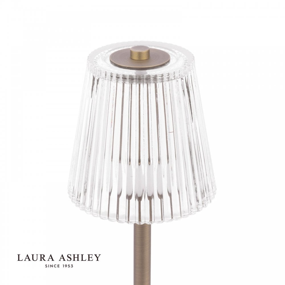 Callaghan LED Rechargeable Antique Brass Table Lamp