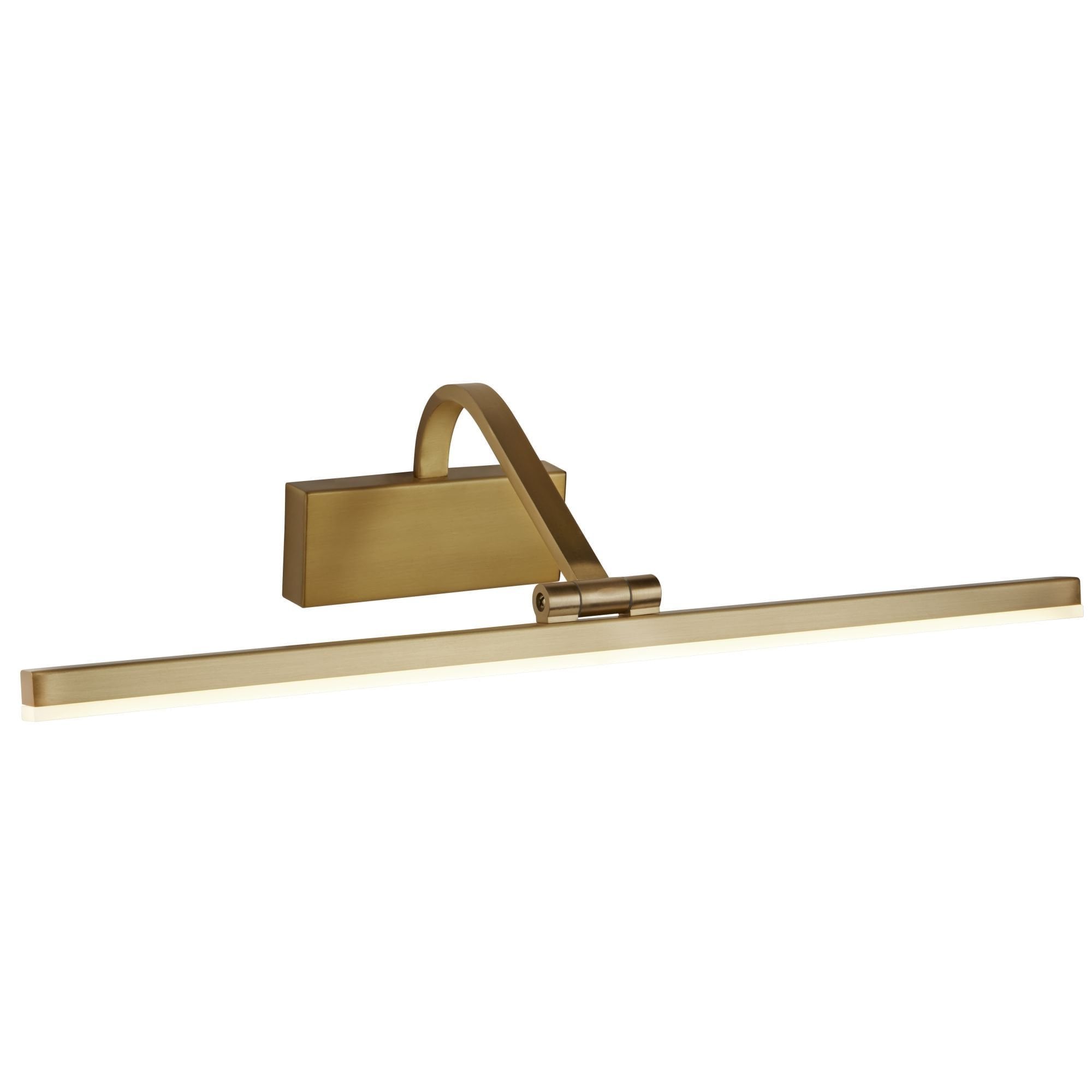 12W LED Picture Light 51 cm in Satin Brass