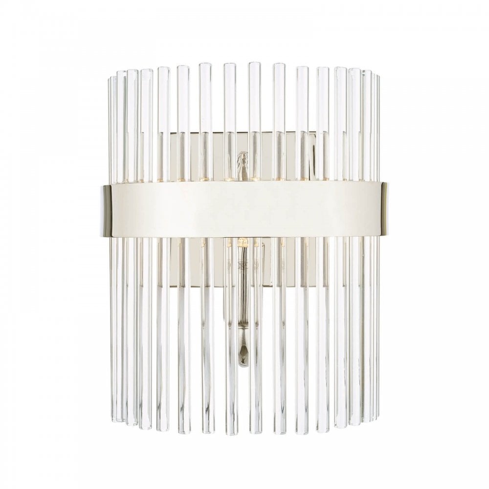 Alexa Wall Light in Polished Nickel