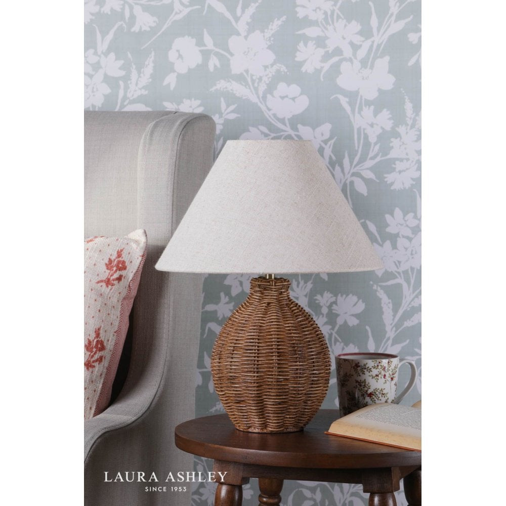 Fernhill Antique Brown Table Lamp C/W Shade