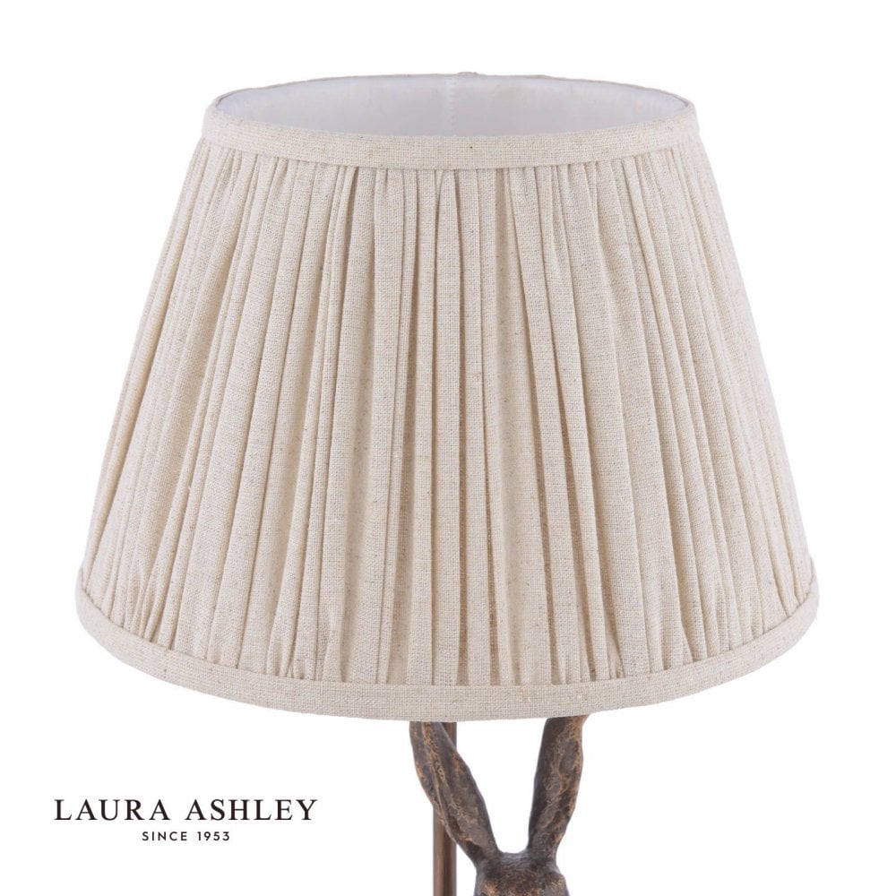 Antique Bronze Hare Table Lamp C/W Shade