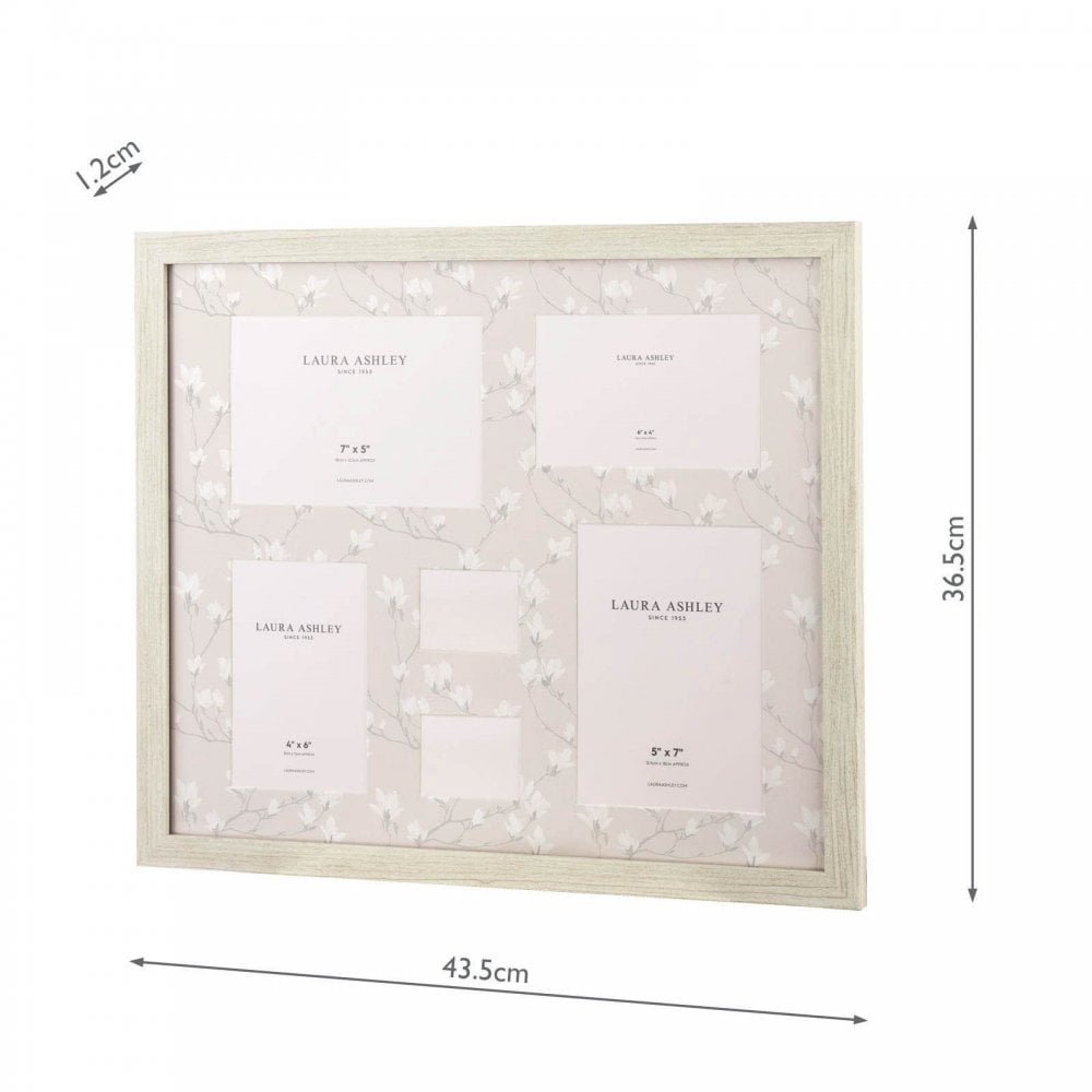 Magnolia White & Grey Photo Frame