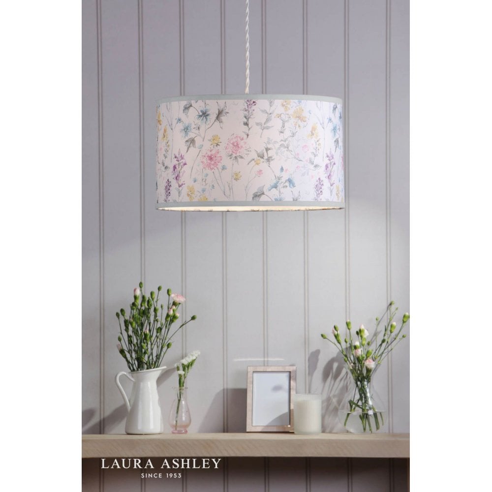 Wild Meadow Multi Coloured Drum Shade