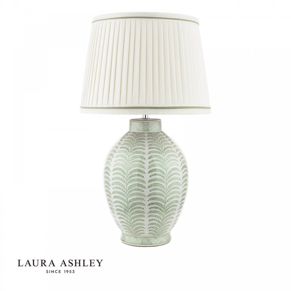 Stannard Green Table Lamp C/W Shade