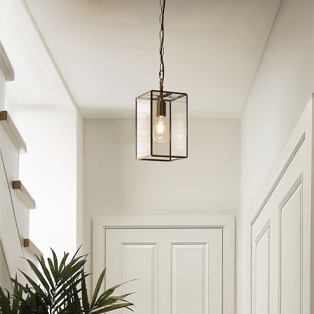 Hammond Small Single Glass Pendant