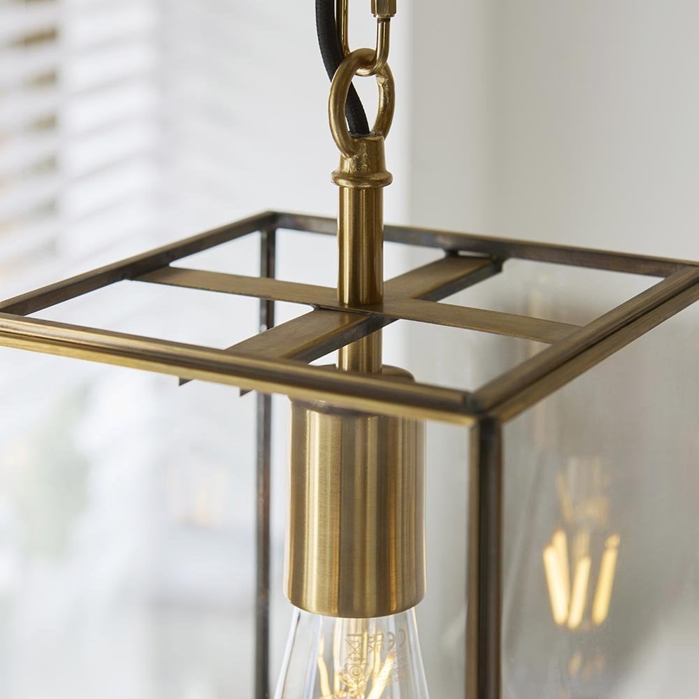 Hammond Small Single Glass Pendant