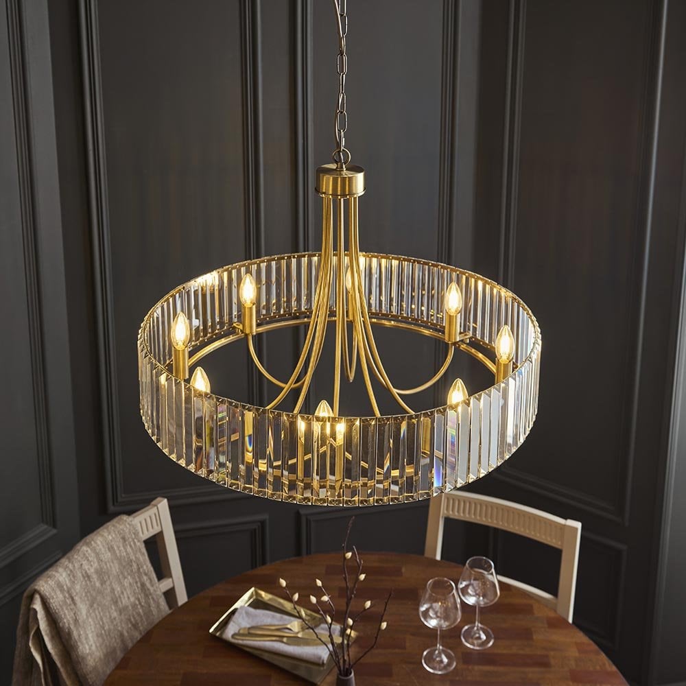 Visconti 8 Light Ceiling Pendant