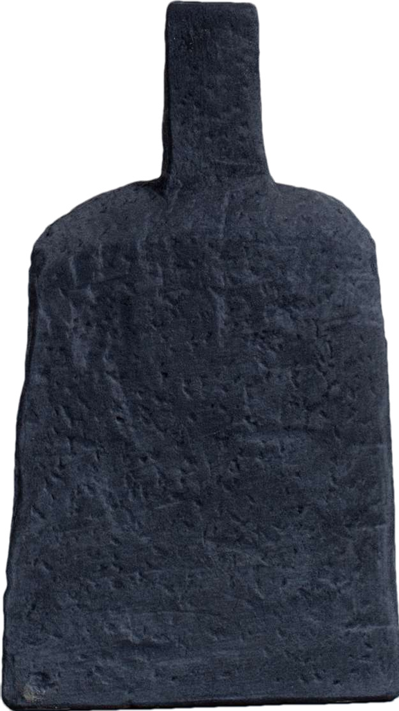 Large Modern Black Textured Ceramic Vase
