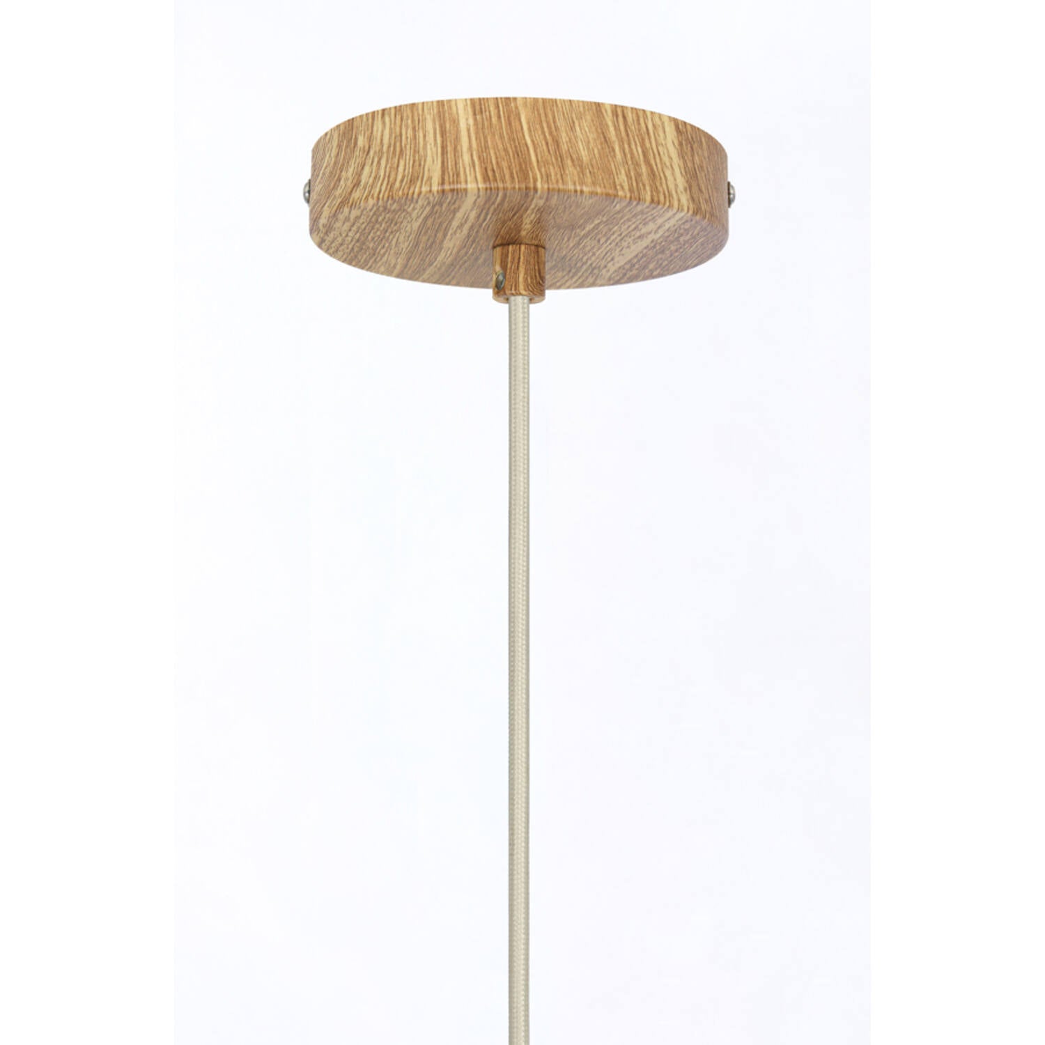 Dania Large Wooden Pendant in Natural Rope Shade