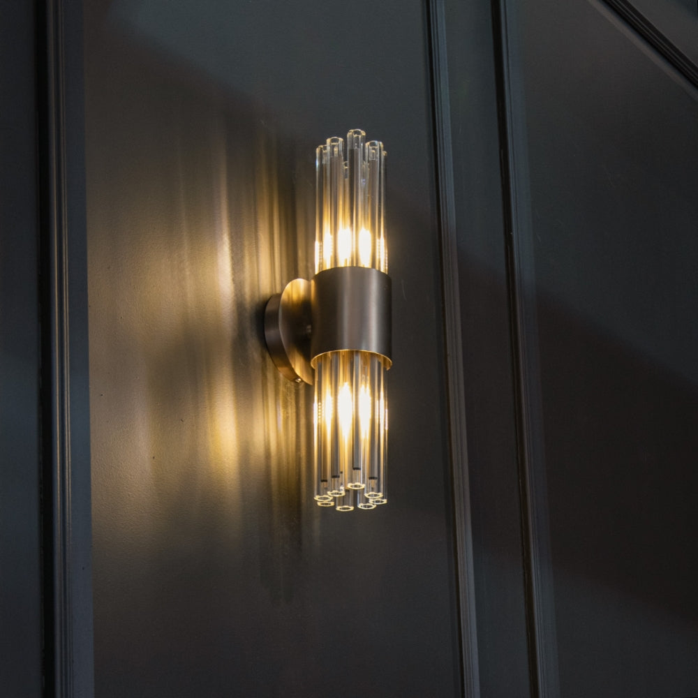Colmar Bronze Wall Light