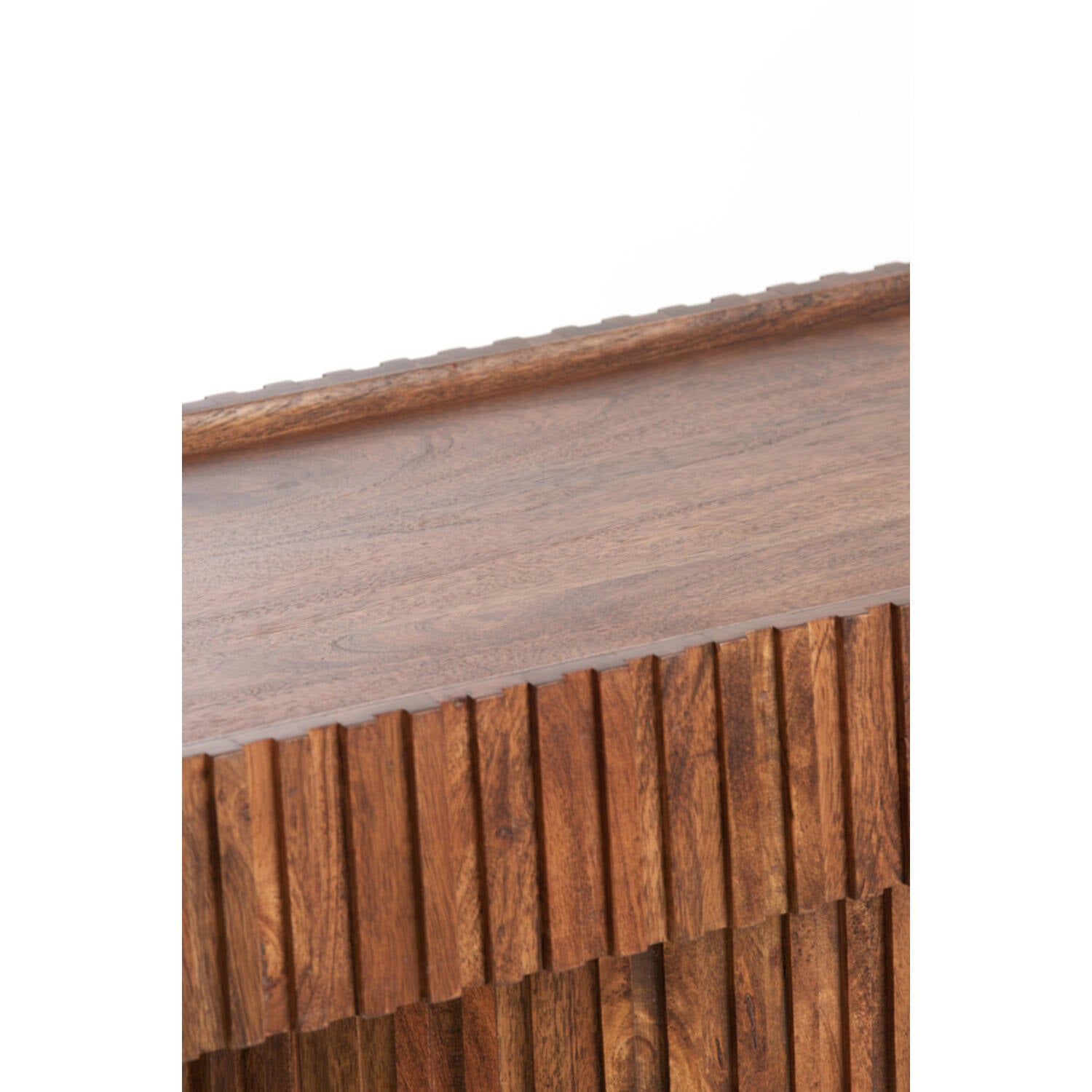 Kioto Console Table in Acacia Brown Wood Finish