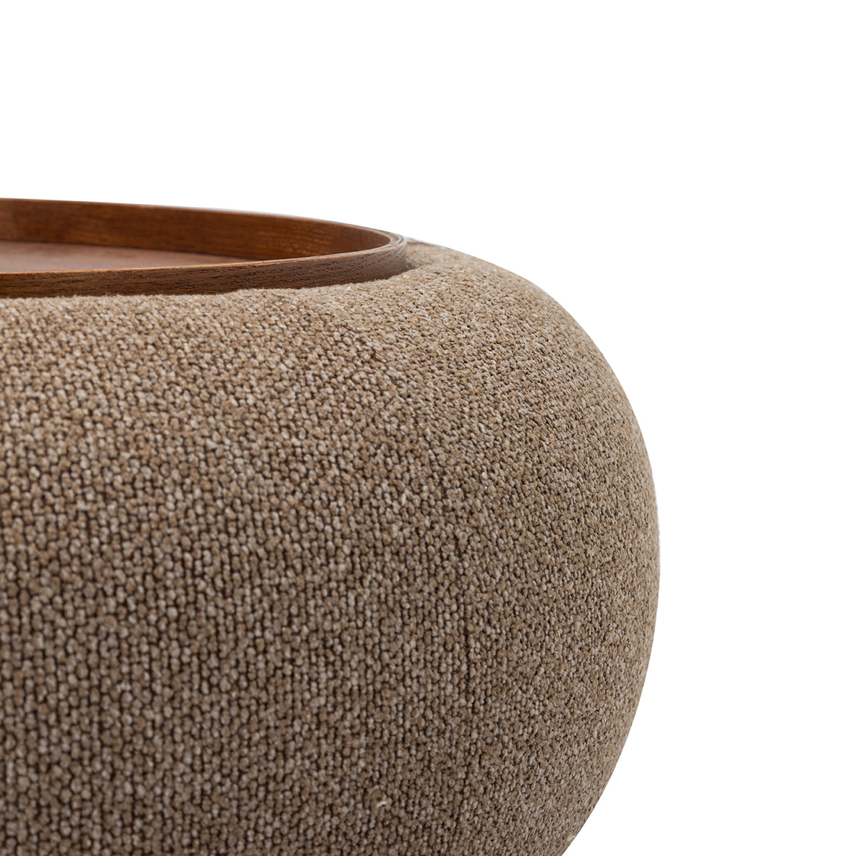 Gensen Ottoman in Coffee Large 100cm