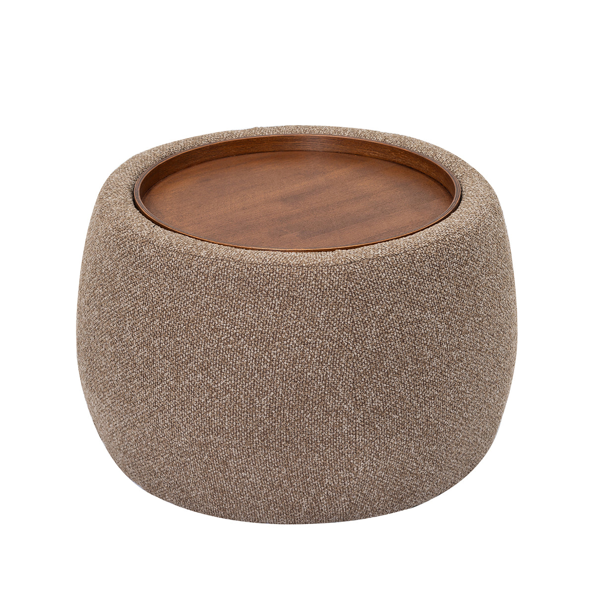 Gensen Ottoman in Coffee Small 70cm