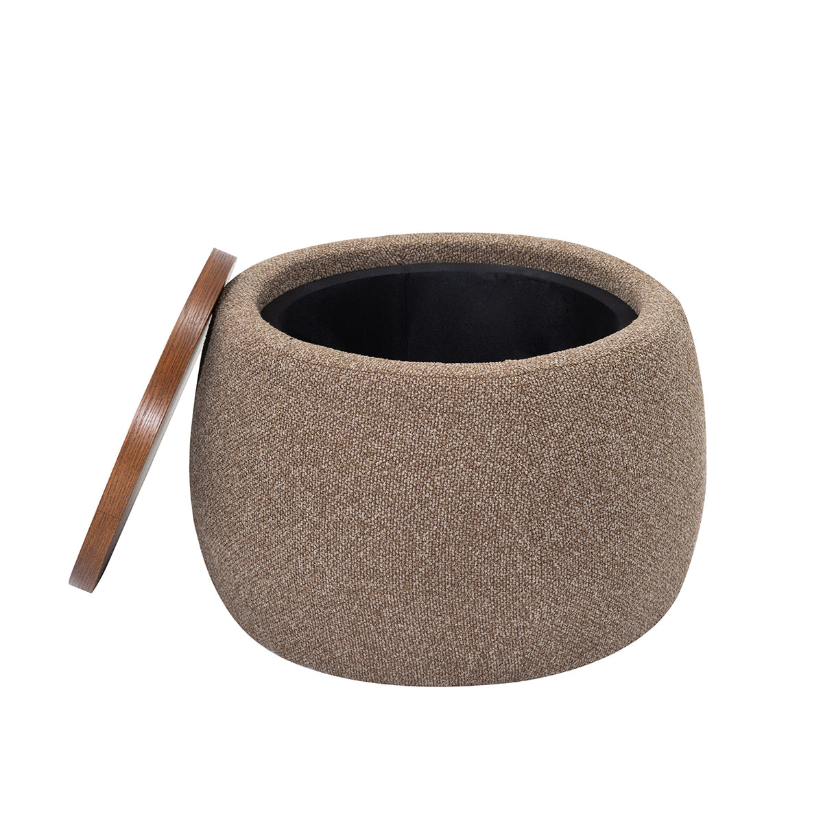 Gensen Ottoman in Coffee Small 70cm