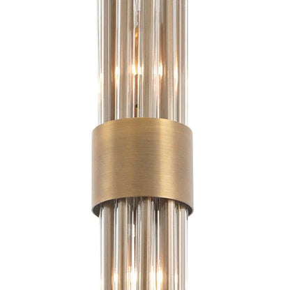 Colmar Single Antique Brass Pendant
